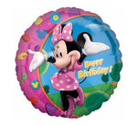 MINNIE HAPPY B/DAY 18IN FOIL BALLOON