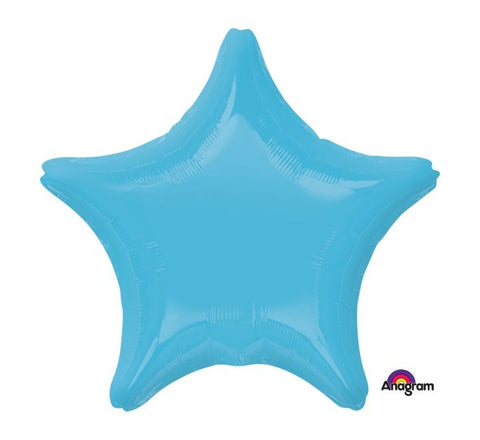 19IN CARIBBEAN BLUE STAR FOIL