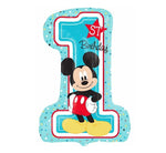 MICKEY 1ST BIRTHDAY S/SHAPE