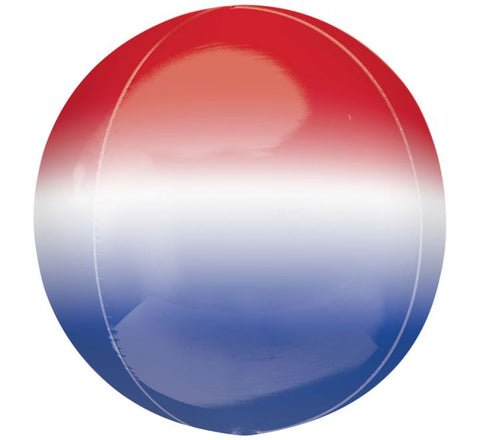 OMBRE RED WHITE & BLUE ORBZ