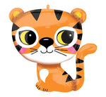 TIGER SUPERSHAPE FOIL BALLOON