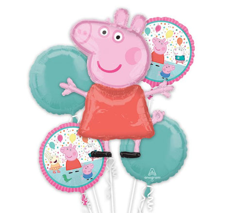 PEPPA PIG FOIL BALLOON BOUQUET