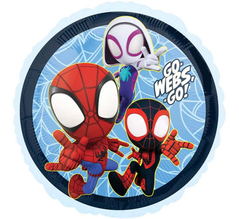 18in SPIDEY AND HIS FRIENDS FOIL BALLOON