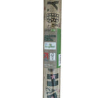 2M GLITTER KRAFT ROLLWRAP