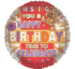 18in OPEN CUTE GENERIC BIRTHDAY FOIL BALLOON
