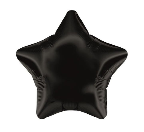 19IN BLACK STAR FOIL BALLOON