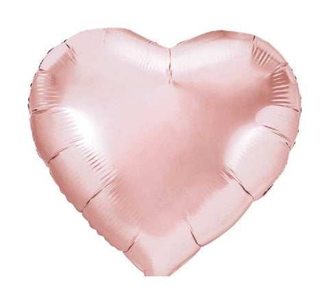 61cm ROSE GOLD HEART FOIL BALLOON