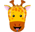 29IN GIRAFFE HEAD FOIL BALLOON