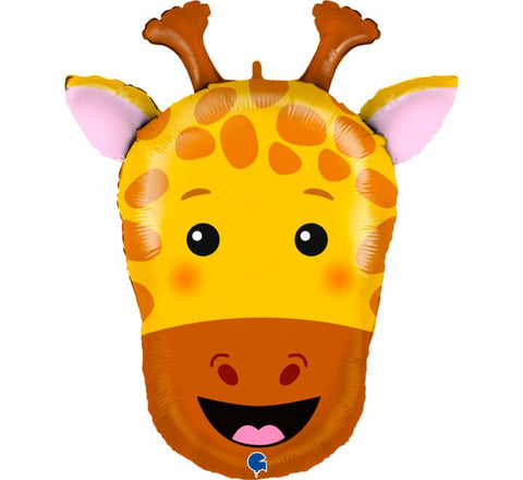 29IN GIRAFFE HEAD FOIL BALLOON