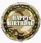 HBD ARMY 18" FOIL BALLOON