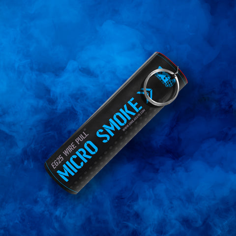 EG25: Wire Pull® Micro Smoke Grenade BLUE