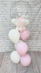 Personalised Baby Girl Balloon Bouquet