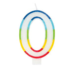NO. 0 RAINBOW BORDER CANDLE