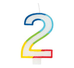NO. 2 RAINBOW BORDER CANDLE
