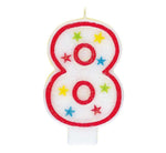 NO. 8 CANDLE WITH DECORATION