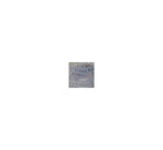 SATIN DESIGN WOBBLY SCRIPT SILVER ON BLUE