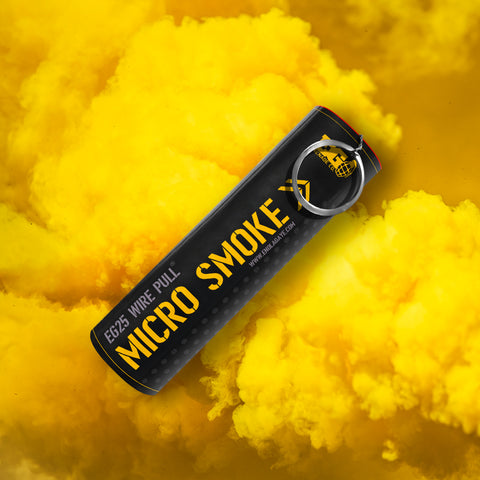 EG25: Wire Pull® Micro Smoke Grenade YELLOW