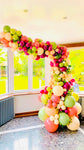 Balloon Garland 4 metres with Floral Decor