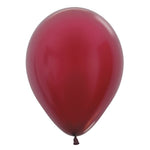 Metallic Burgundy Balloons – 10″ Latex