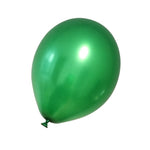 Metallic Hunter Green Balloons – 10″ Latex