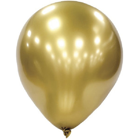 Platinum Gold Balloons – 10″ Latex