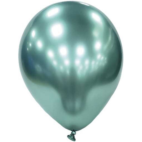 Platinum Green Balloons – 10″ Latex