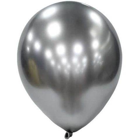 Platinum Silver Balloons – 10″ Latex