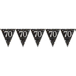 70th Gold Celebration Bunting