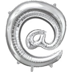 Silver @ Shaped Balloon - 34" Foil