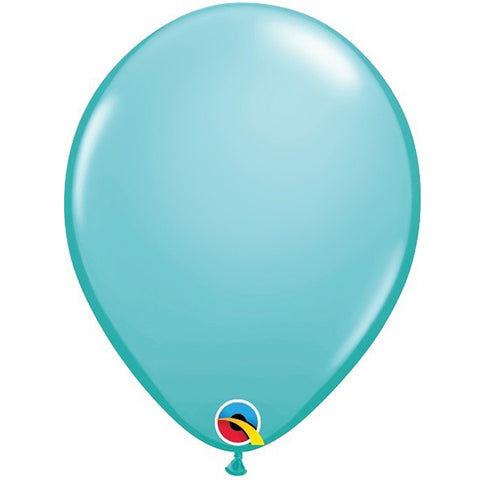 Standard Caribbean Blue Balloons – 10″ Latex