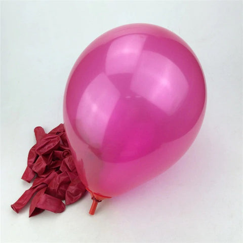 Standard Hot Pink Balloons – 10″ Latex