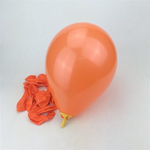 Standard Orange Balloons – 10″ Latex