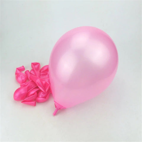 Standard Pink Balloons – 10″ Latex