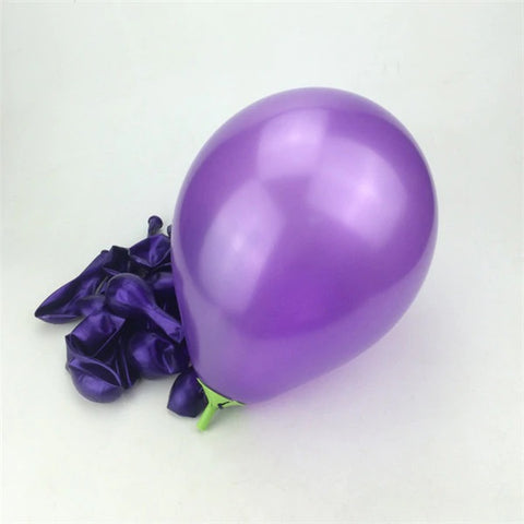 Standard Purple Balloons – 10″ Latex