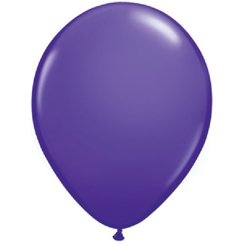 Standard Violet Balloons – 10″ Latex