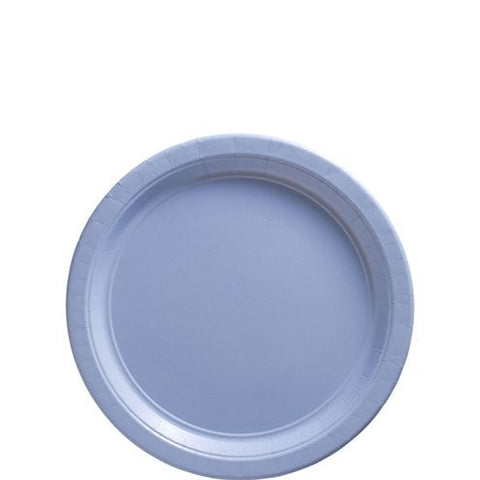 Baby Blue Paper Plates - 18cm