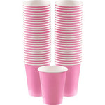 Baby Pink Paper Coffee Cups - 340ml