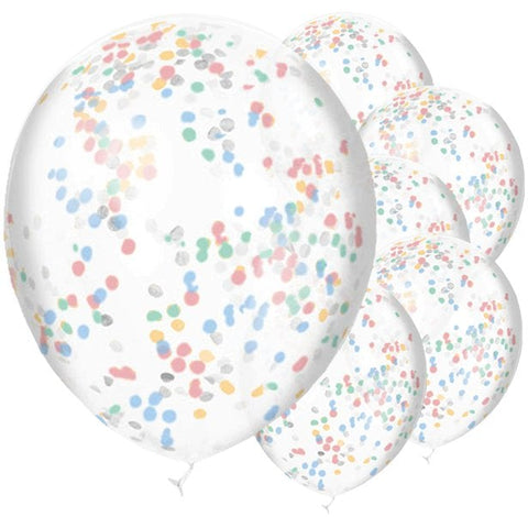 Baby Wishes Confetti Balloons - 11" Latex