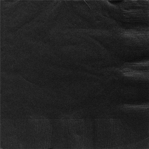 Black Dinner Napkins - 40cm