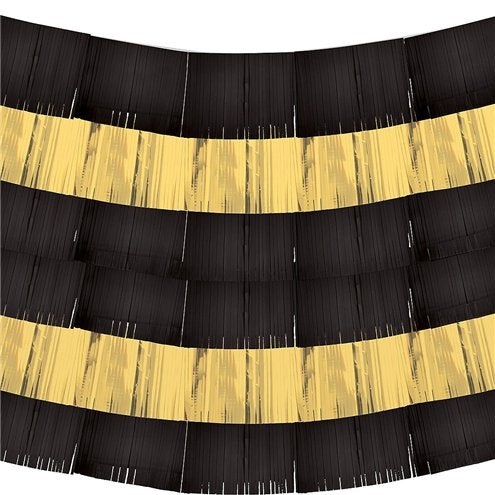 Black Foil Decorative Hanging Backdrop