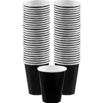 Black Paper Coffee Cups - 340ml