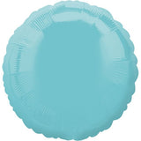 Blue Candy Stripe Balloon Bouquet