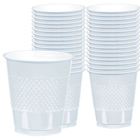Clear Plastic Party Cups - 355ml