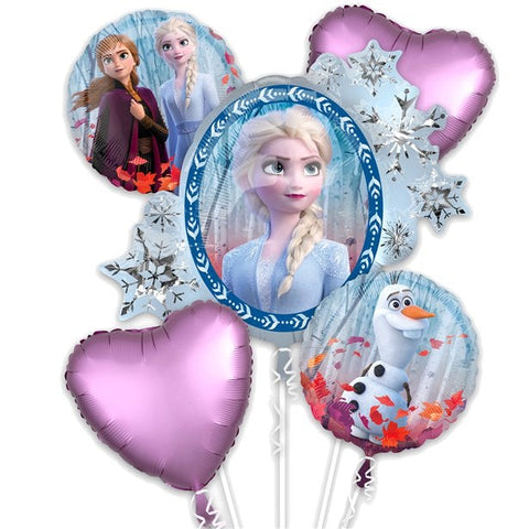 Disney Frozen 2 Balloon Bouquet - Assorted Foils
