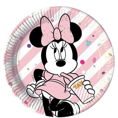 Disney Minnie Party Gem Party Paper Plates - 23cm