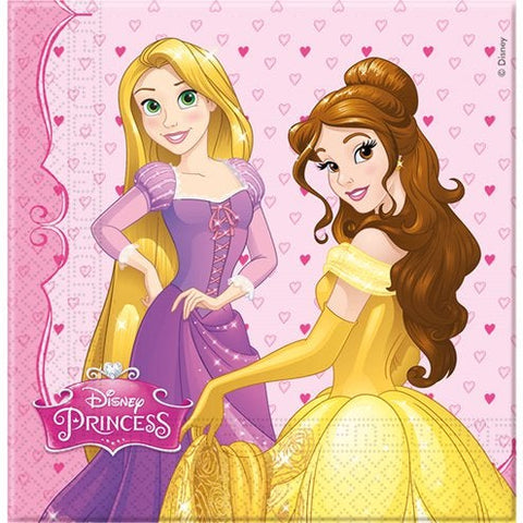 Disney Princess Party Napkins - 33cm