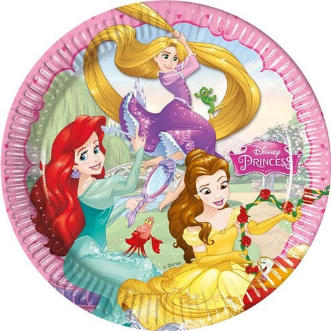 Disney Princess Plates - 23cm Paper Party Plates
