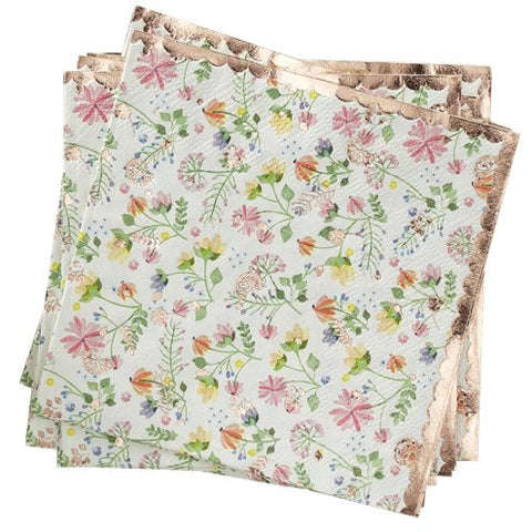 Ditsy Floral Floral Paper Napkins - 24cm