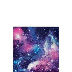 Galaxy Party Beverage Napkins - 25cm