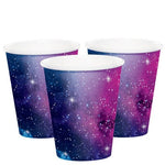 Galaxy Party Paper Cups - 266ml